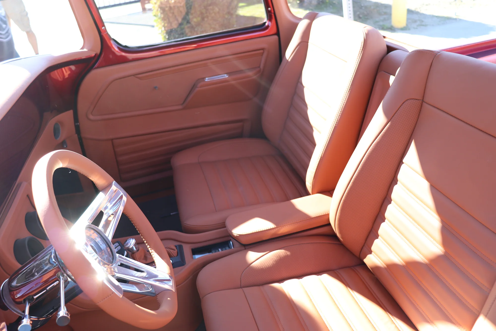 Custom Interior Bench Seat & Frame | 1955-59 Chevy Pickup Truck