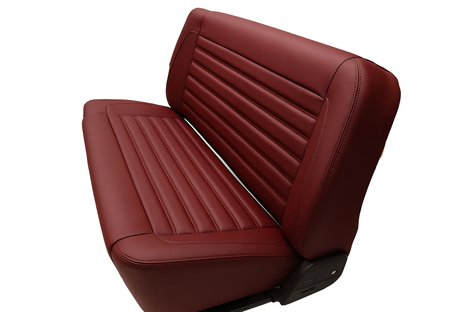 Custom Interior Rear Bench Seat | 1966-77 Ford Bronco – Maroon