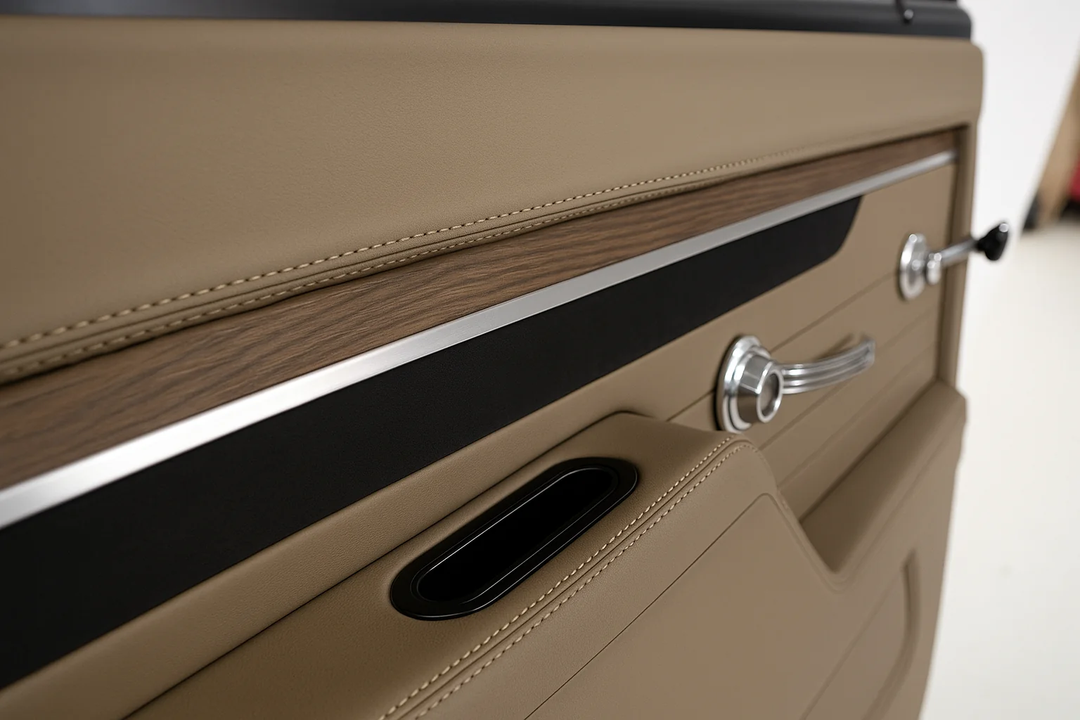 Custom Interior Door Panels | 1969-72 Chevy K5 Blazer – Panel Closeup Teflone