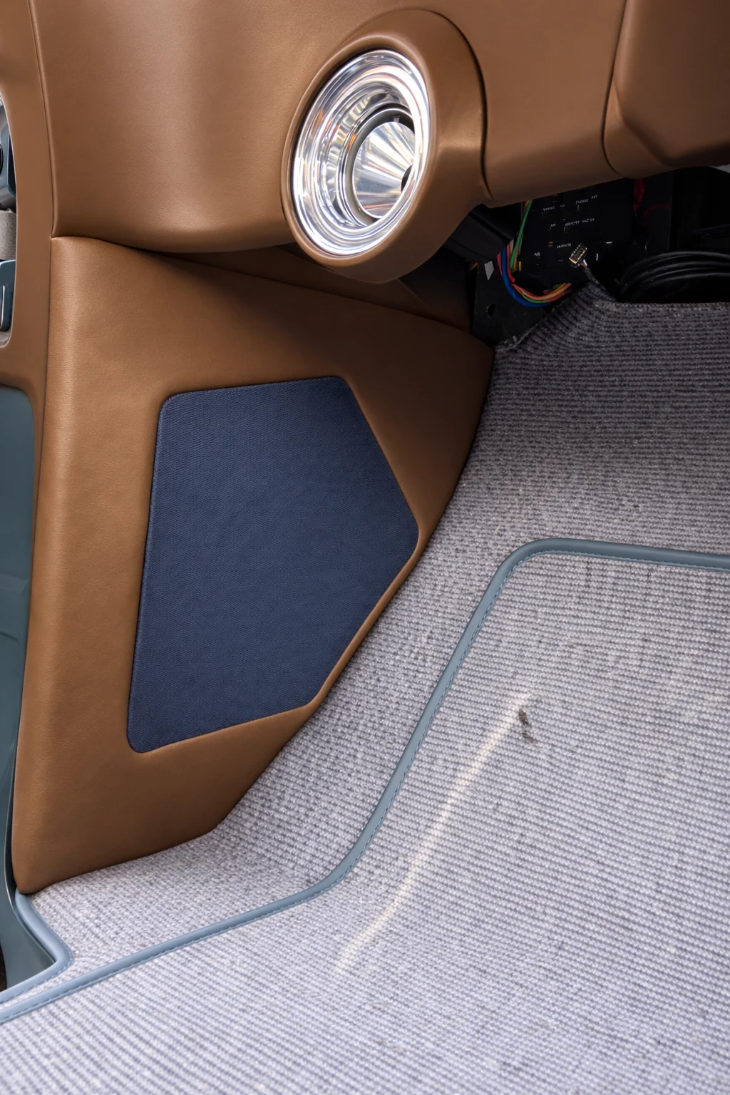 Custom Interior Kick Panels | 1955-59 Chevy Pickup Truck – Saddle