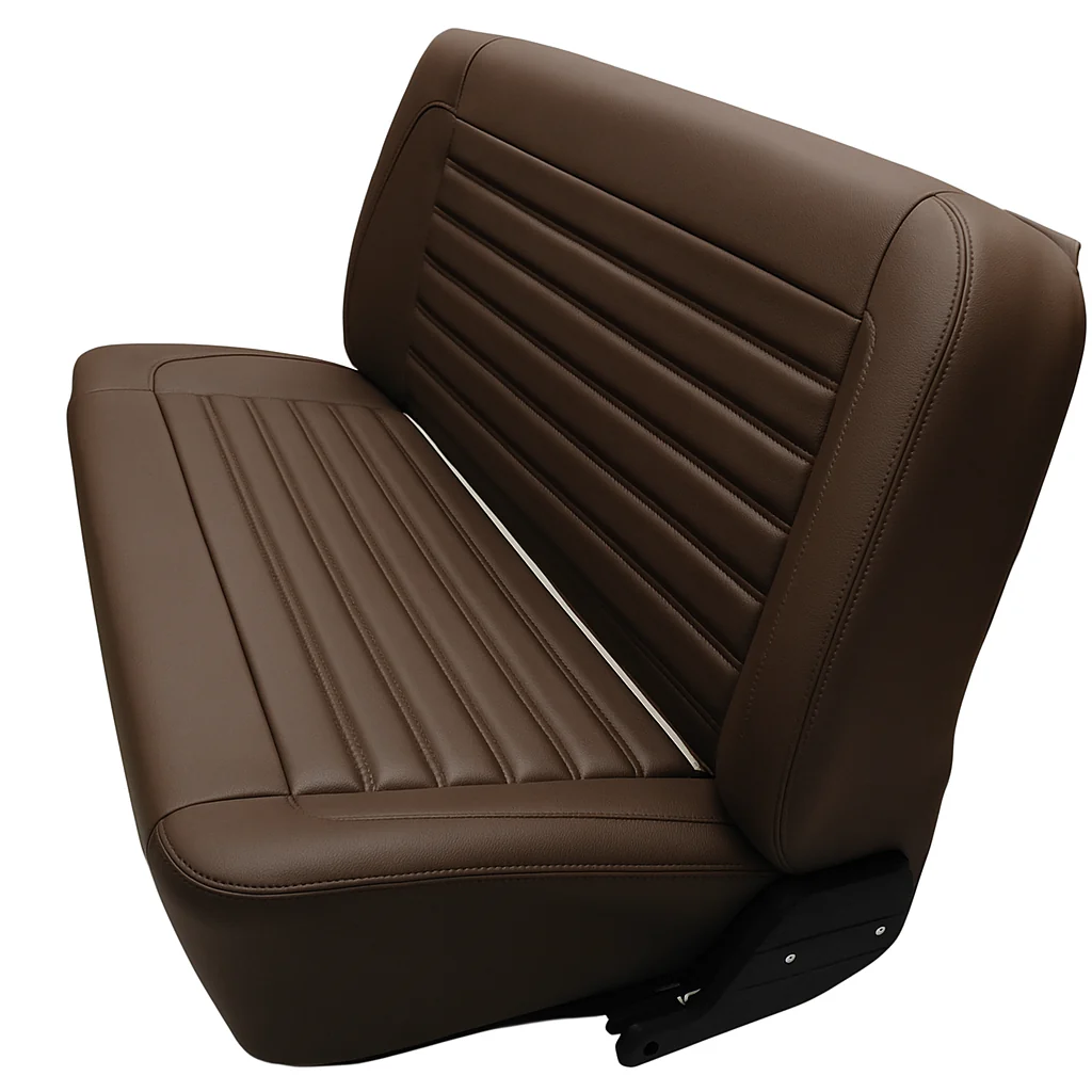 Custom Interior Rear Bench Seat | 1966-77 Ford Bronco – Whiskey